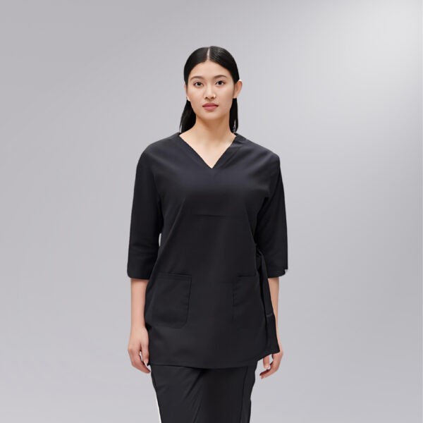 Classic V Neck Female Scrub Set