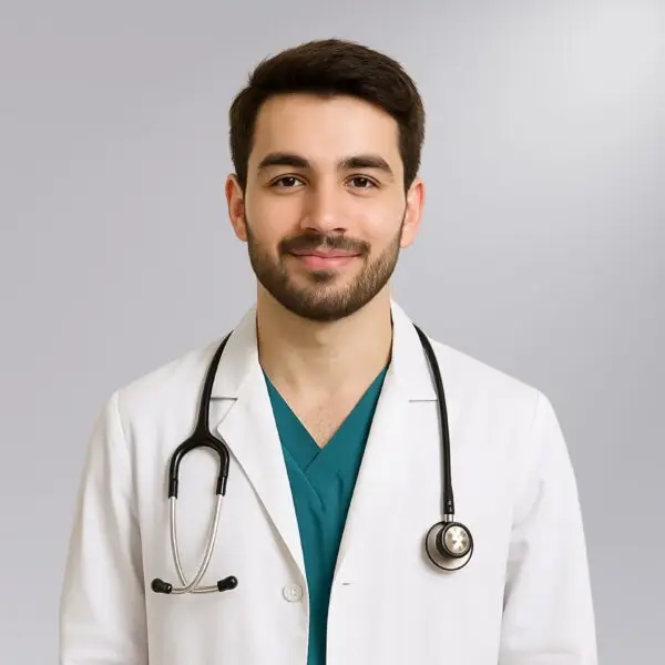 KT White Lab Coat Dr Suit